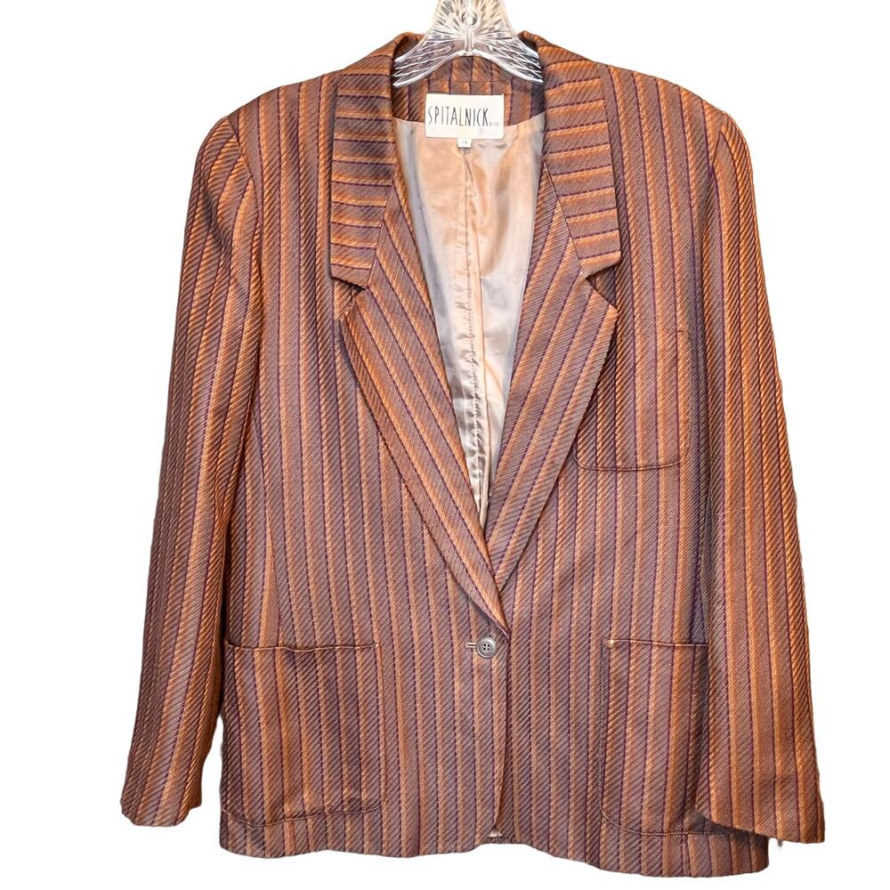Spitalnick | Vintage Plaid Blazer Size 14